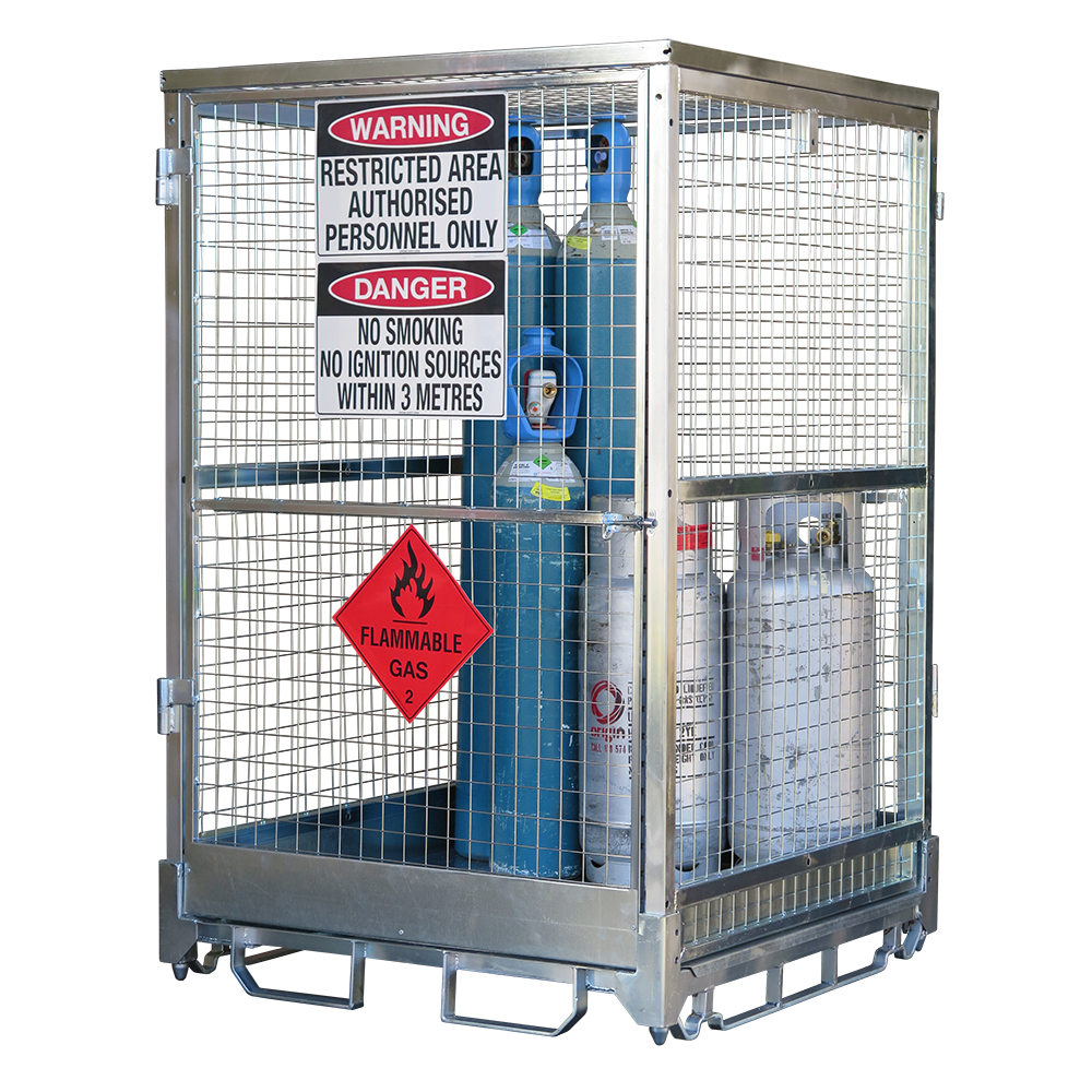 Mobile Gas Cylinder Cage ForkSpace mobile-gas-cylinder-cage-forkspace