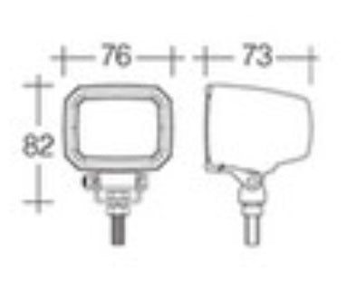 Forklift Safety Light Blue Spot LED 10V-60V